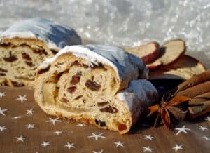 Essen mit W am Anfang - Weihnachtsstollen