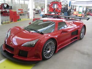 Automarke mit G - Gumpert