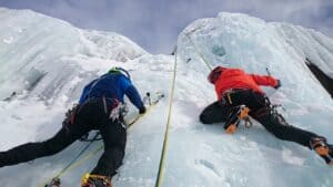 Hobby mit E am Anfang - Eisklettern